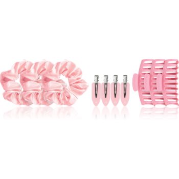 Brushworks Complete Hair Clip & Scrunchie Set set cu elastice și agrafe de păr - imagine 2